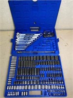 204 pc Westward socket/ tool set 4YP78- INCOMPLETE