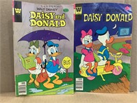 (2) '77 & '79 Walt Disney Daisy & Donald Comic