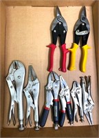 vise grips & cutting shears