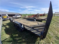 2007 Pequea Tandem Axle Landscape Trailer