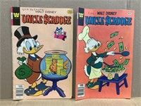 2- '78 & '79 Walt Disney Uncle Scrooge Comic books