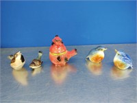 Ceramic Birds- Goebel, S/P