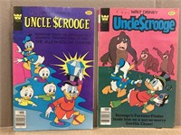 2- '78 & '79 Walt Disney Uncle Scrooge