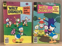 2- "77 & '79 Walt Disney's Comics & Stories