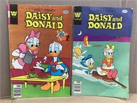 2- 1978 Walt Disney Daisy & Donald comic book