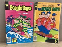 2- '77 & '78 Walt Disney The Beagle Boys comicbook