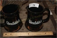 Glenfiddich Whiskey Pitchers