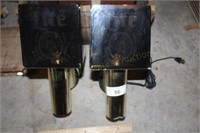 Miller Light Sconces, Never used, One Has Chip on