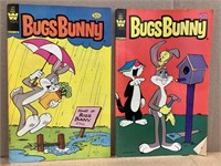 2- 1980 & '81 Bugs Bunny Comic Book