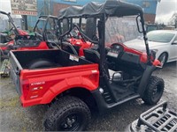 2015 KYMC UTV,gas,on board generator,Title