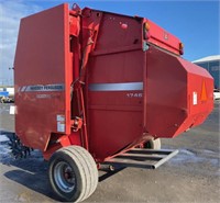 MF 1746 Round Baler*control box & manual in office