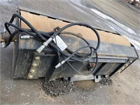 Skid Steer hydr attach vibratory roller 6'