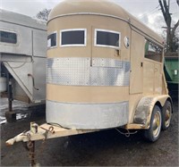 '74 Mily Horse trailer-2 horse, Title