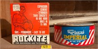 Vtg Rockite Sur Luster Orig Boxes Packaging