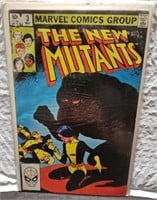 The New Mutants #3 (1983) 1st cameo DEMON BEAR PD