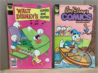 2- 1977 & 1981 Walt Disney Comics and Stories