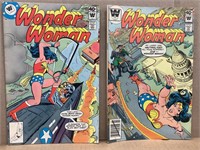 2- 1979 Wonder Woman Comic Books