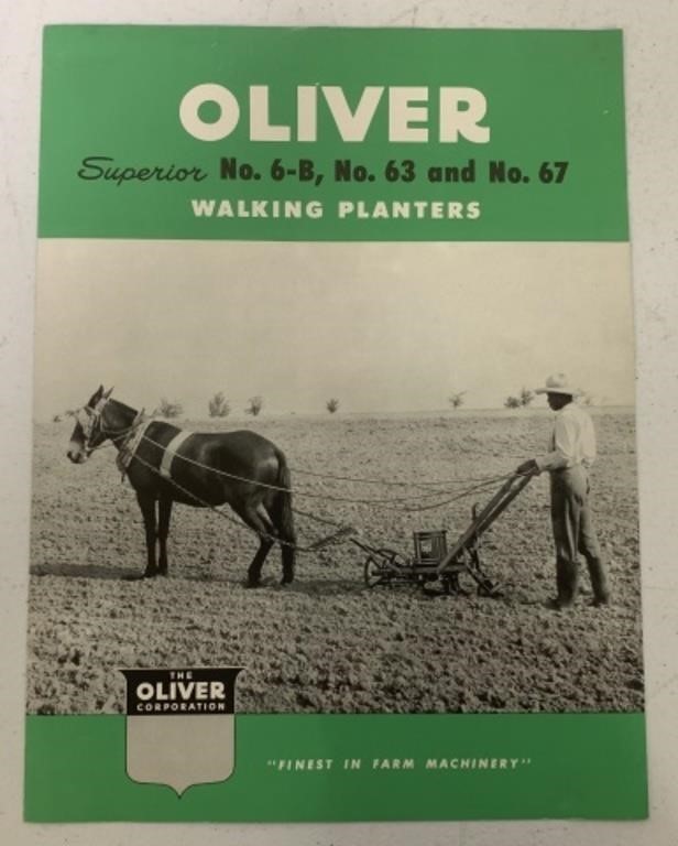 Oliver Walking Planters 6-B, 63, and 67