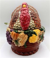 Colorful Thanksgiving Turkey Gravy Bowl