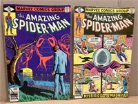 2- 1979 The Amazing Spider-Man Comic Books