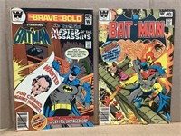 2- 1979 & '80 Batman Comic Book