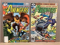 2- 1978 & '79 The Avengers Comic Books