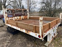 Truck flatbed,10' X 8',bed rails 34"