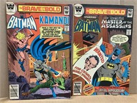 2- 1979 Batman Comic Books