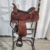 T3 Action CO Saddle Made in Texas 21531 15 inch