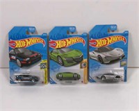 New Lot of 3 Hot Wheels Cars