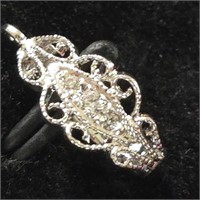 Sterling Silver  CZ Clasp