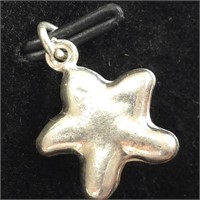 Sterling Silver  Star Pendant