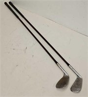 (2) Vintage Wilson "Pinehurst" Model Golf Clubs