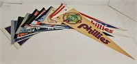 (11) Old (mostly Philadelphia) Sports Pennants