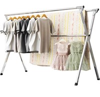 *79 Inches Stainless Steel Clothes Drying Rack