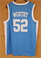 James Worthy North Carolina Jersey