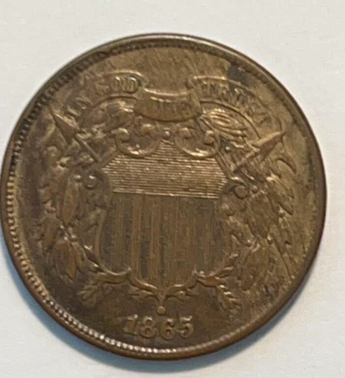 1865 Two Cent