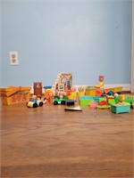 Fisher Price Play Skool  Pull Toys