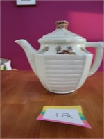 Porcelier Woodland Cabin Teapot
