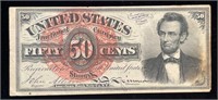 1863 Fifty Cents Fractional Currency