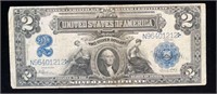 Series of 1899 Large US $2.00 Silver Certificate