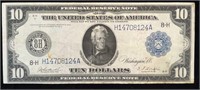 Series of 1914 Large US $10.00 Blue Seal FRN