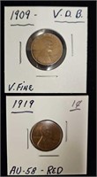 (8) Lincoln Cents