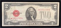 Series of 1928G US $2.00 Red Seal Star Note