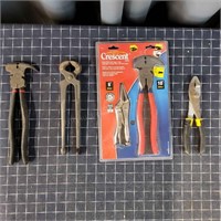 T2 4pc Crescent Staple pullers nippers Pliers
