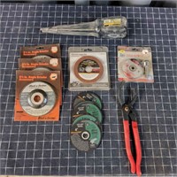 T2 13pc File set Oil filter pliers Cutoff wheels 4