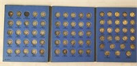 Near Complete Set 1916-1945 Mercury Dimes