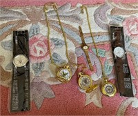 D - LOT OF 6 WATCHES (A34)