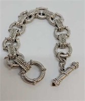 Judith Ripka Sterling Silver Bracelet