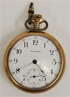 Waltham 15J Open Face Pocket Watch